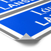 ランズダウンレーン ポスター (角)