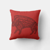 ランズ付きワイルドボア クッション (裏面)