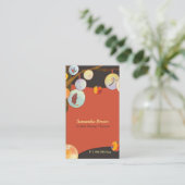 ランタお洒落ンユニークツリースパ 名刺 (スタンド正面)