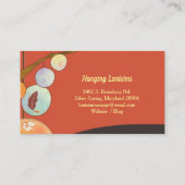 ランタお洒落ンユニークツリースパ 名刺 (裏面)