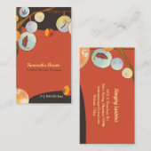 ランタお洒落ンユニークツリースパ 名刺 (正面/裏面)