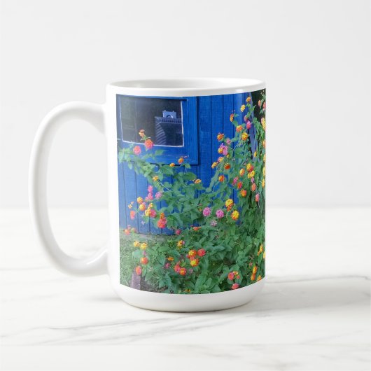 ランタナの花 コーヒーマグカップ (左)