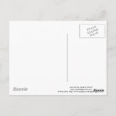 「ランタナ」イスラム幾何学はがき ポストカード (裏面)