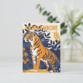 ランタムボア国立公園インドヴィンテージ ポストカード (スタンド正面)