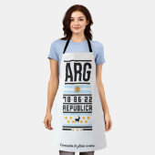 ランタルアルジェント エプロン (着用した状態)