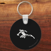 ランタンが緑に変わる キーホルダー (正面)