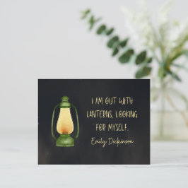 ランタンでアウト ポストカード