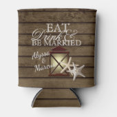 ランタンとヒトデ 缶クーラー (正面)