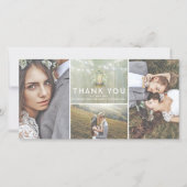 ランタンと赤ん坊の息結婚ありがとう サンキューカード (正面)