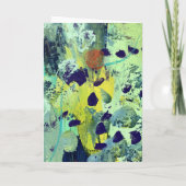 ランタンのノートカードデザイン ノートカード (裏面)