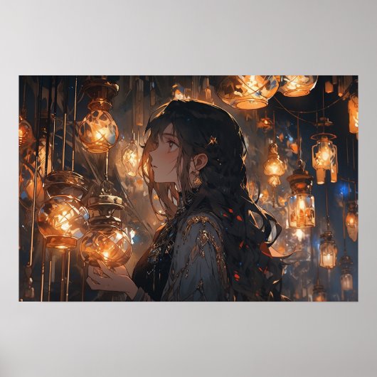 ランタンのホールの写真 ポスター (正面)