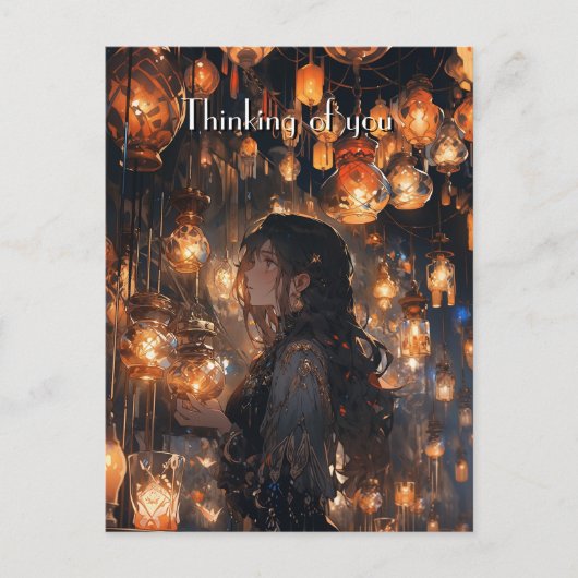 ランタンのホールの写真 ポストカード (正面)