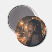 ランタンのホールの写真 マグネット (正面/裏面)