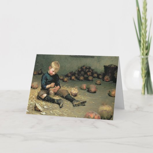 ランタンの作成 カード (正面)