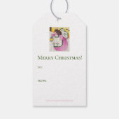 ランタンの天使 ギフトタグ (裏面)