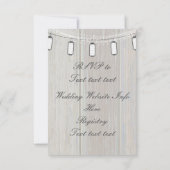 ランタンの招待 招待状 (裏面)