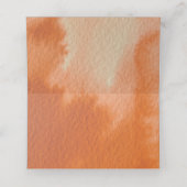 ランタンの結婚水の色パーソナライズされた プレイスカード (内部開封)