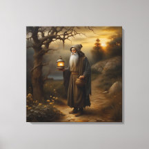 ランタンを持った仙人。仙人タロット