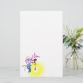 ランタンを持つ妖精 便箋 (スタンド正面)