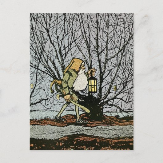 ランタンを持つ矮星 ポストカード (正面)