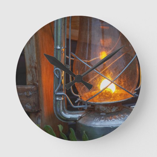 ランタンアットプレインズキャンプ,クルーガー国立公園 ラウンド壁時計 (正面)