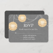 ランタンオングレーバーラップRSVP 2 出欠カード (正面/裏面)