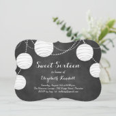 ランタンオンチョークSweet sixteen招待状 招待状 (スタンド正面)