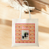 ランタンカラフル中国の トートバッグ