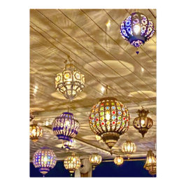 ランタンカラフル – マラケシュ,モロッコ フォトプリント