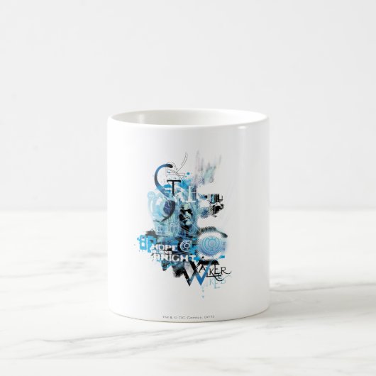 ランタングラフィック（青） 1 コーヒーマグカップ (中央)