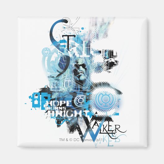 ランタングラフィック(青) 1 マグネット (正面)