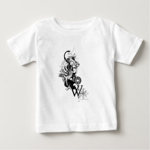 ランタングラフィック(青) 2 ベビーTシャツ