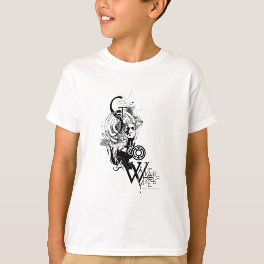 ランタングラフィック（青） 2 Tシャツ (正面)