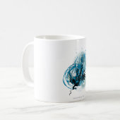 ランタングラフィック（青） 3 コーヒーマグカップ (正面左)