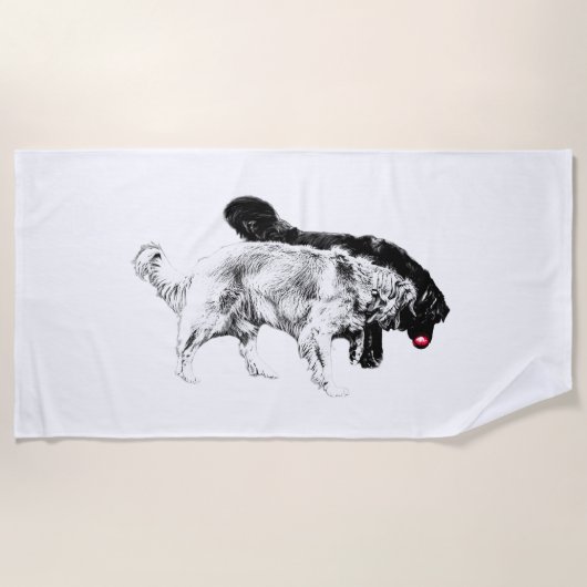 ランタングローガーディアン ビーチタオル (正面)