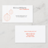 ランタンビジネスカード 名刺 (正面/裏面)