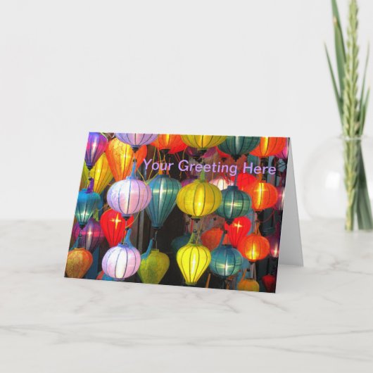 ランタンフェスティバルホイアンベトナム シーズンカード (正面)