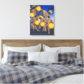 ランタンベアラー |マックスフィールドパリシュ | キャンバスプリント (インサイチュ (寝室))