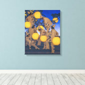 ランタンベアラー |マックスフィールドパリシュ | キャンバスプリント (インサイチュ (ウッドフロア))