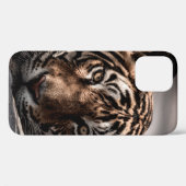 ランタンボア野生の雄の虎ファインアート像 Case-Mate iPhoneケース (裏面 (横))