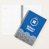 ランタンモノグラム日本の及び波型 プランナー手帳 (ディスプレー)