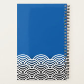 ランタンモノグラム日本の及び波型 プランナー手帳 (裏面)