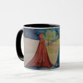 ランタンライトによるクリスマス マグカップ (正面左)