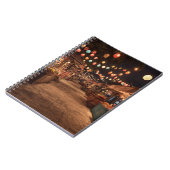 ランタンライトナイトマーケット通りシーン ノートブック (左側)