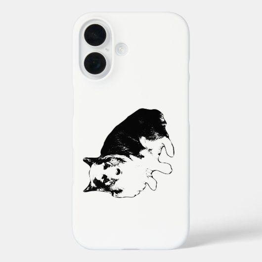 ランタンライト コーギー ガード Case-Mate iPhoneケース (裏面)