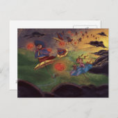 ランタンレディース ポストカード (正面/裏面)