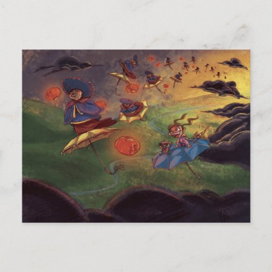 ランタンレディース ポストカード (正面)