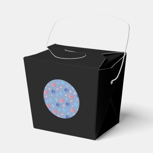 ランタン中国のが受賞箱を取り出す フェイバーボックス (正面サイド)