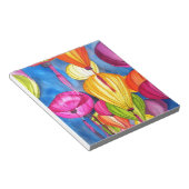 ランタン中国のの水彩画素晴らし術 ノートパッド (アングル)