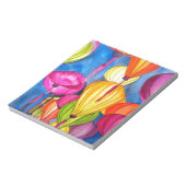 ランタン中国のの水彩画素晴らし術 ノートパッド (回転)